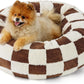 LE SURE Donut Dog Bed – 7 Sizes, 5 Patterns