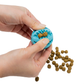Pelotas chirriantes interactivas de 2.5” para cachorros, juguetes para la dentición, masticables para perros pequeños, limpieza dental y adiestramiento
