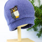 Owl Cashmere Hat - Toddler