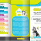 3-in-1 Dog Anxiety Vest with Music & Aromatherapy Calming Coat XXS–XXL