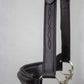 Derby Originals Premium Raised Padded Leather Cattle Show Halter, Small/Medium/Large, Adjustable Fit with 48" Lead and 14" Chain, Durable Hardware, 1-Year Warranty