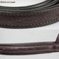 Derby Originals Premium Raised Padded Leather Cattle Show Halter, Small/Medium/Large, Adjustable Fit with 48" Lead and 14" Chain, Durable Hardware, 1-Year Warranty