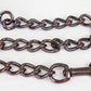 Derby Originals Bronze Beauty Rolled Leather Cattle Show Halter, Small/Medium/Large, Adjustable Fit with 48" Lead and 14" Chain, Durable Bronze Hardware, Ideal for Shows, 1-Year Warranty