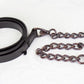 Derby Originals Bronze Beauty Rolled Leather Cattle Show Halter, Small/Medium/Large, Adjustable Fit with 48" Lead and 14" Chain, Durable Bronze Hardware, Ideal for Shows, 1-Year Warranty