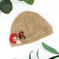 Sleeping Fox Cashmere Hat - Newborn
