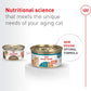 Senior Cat Wet Food 11+ Royal Canin Aging Thin Slices Gravy 3oz 12 Pack