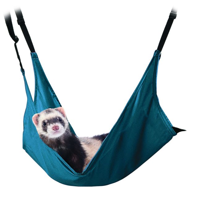 Marshall Leisure Lounge Ferret Cage Hammock Holds 3 Ferrets Green