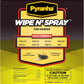 Pyranha Horse Wipe N' Spray RTU Citronella Equine Fly Protection 1 Gallon