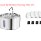 Stainless Steel Smart Pet Water Dispenser Automatic Circulation Large Capacity