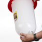 Little Giant 3 Gallon Poultry Drinker Gravity Fed Chicken Waterer Red Base