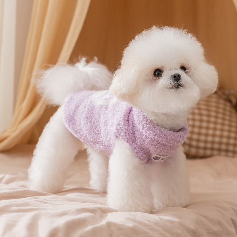 Cute Pet Sweaters, Warm Pullover For Winter, Suitable For Cats And Dogs.