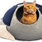 Merino Wool Cat Cave – Handmade Hideaway, 20 Styles