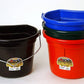 Little Giant Flat Back Plastic Animal Feed Livestock Horse Feed Bucket 5 Gallon