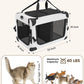 Large Cat Carrier for 2 Cats Soft Sided Travel Crate Up to 55lbs