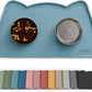 Silicone Pet Feeding Mat – Waterproof Non-Slip Bowl Mat, 36 Options