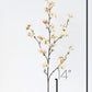 36" Faux Quince Blossom Apricot Cream Stem Flowering Branch