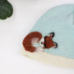 Sleeping Fox Cashmere Hat - Newborn