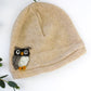 Owl Cashmere Hat - Baby
