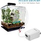Dual Outlet Aquarium Air Pump Quiet Oxygen Pump Kit 10–100 Gallon