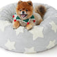 LE SURE Donut Dog Bed – 7 Sizes, 5 Patterns
