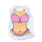 Hawaiian All-Poly Printed Bikini Macho Pet Vest