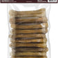 Huesos de piel de res prensada Cadet de 6.5" para perros, masticables duraderos, paquete de 12 unidades