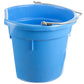 Little Giant Flat Back Plastic Animal Feed Livestock Horse Feed Bucket 5 Gallon