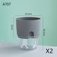 Automatic Water-Absorbing Flower Pot Plastic Resin Transparent Flower Pot