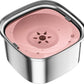 Pet Stainless Steel Water Bowl Large Capacity Floating