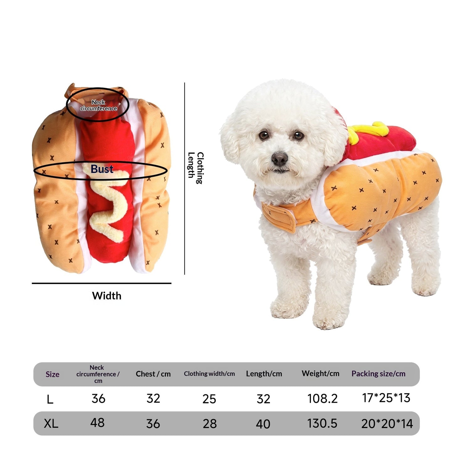 Pet Costume Cat Transformation Funny Holiday Dress-Up Outfit