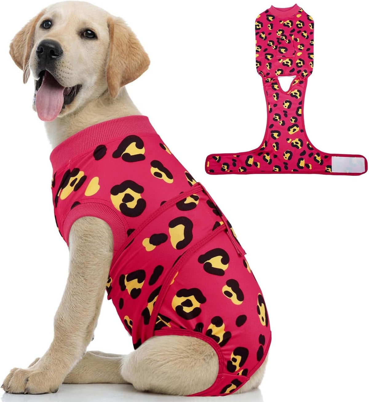 Dog Recovery Onesie Suit After Surgery – 4 Colors, XS–2XL