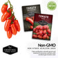 Paste Tomato Seed Collection – Roma & San Marzano Meaty Tomatoes for Sauces, Canning & Preserving
