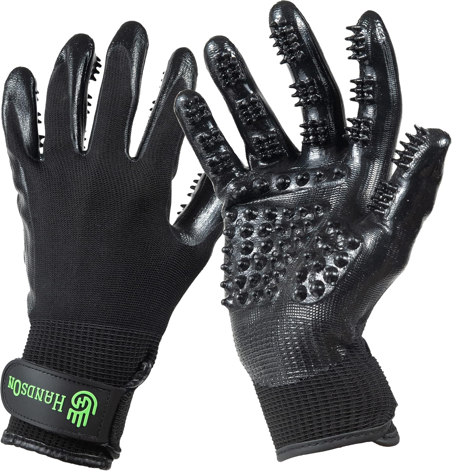Davis Scruffy Horse Shampoo + HandsOn Grooming Gloves Large Size - Complete Grooming Kit