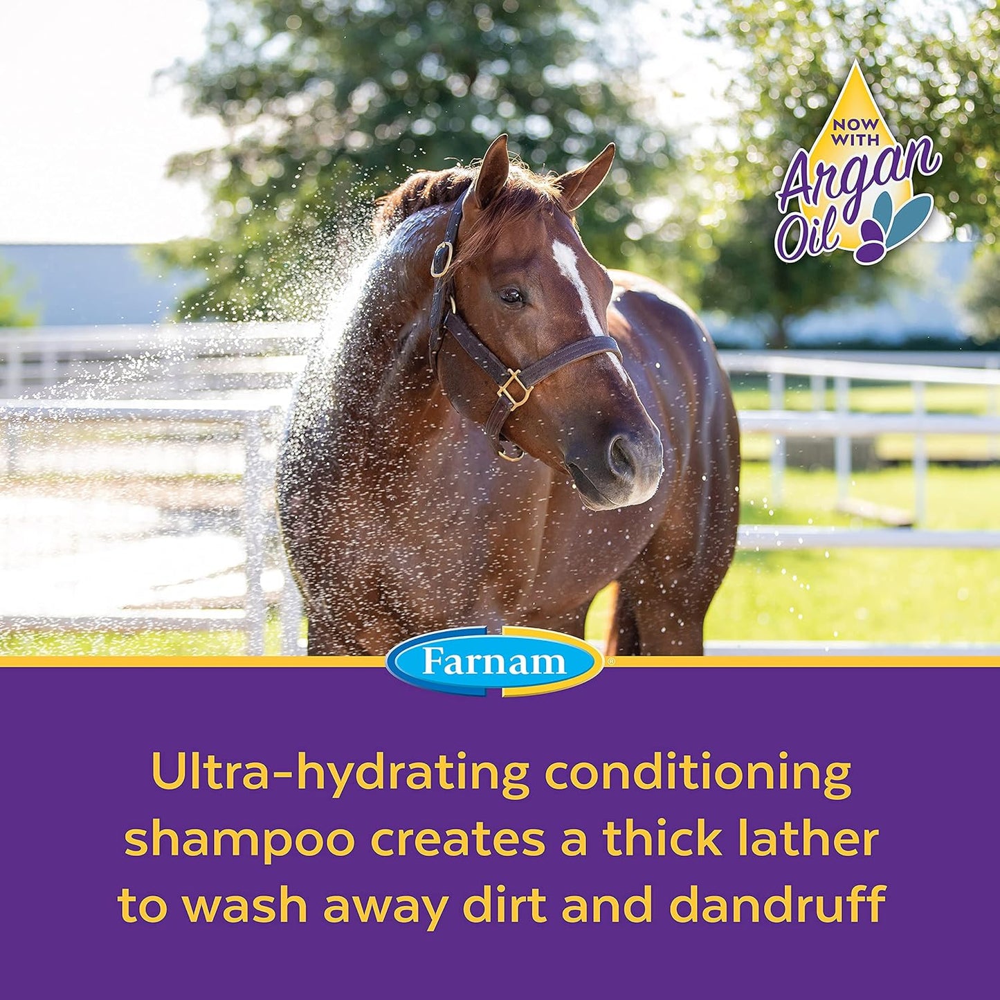 Vetrolin Bath Horse Ultra Hydrating Conditioning Shampoo USA 64 oz.