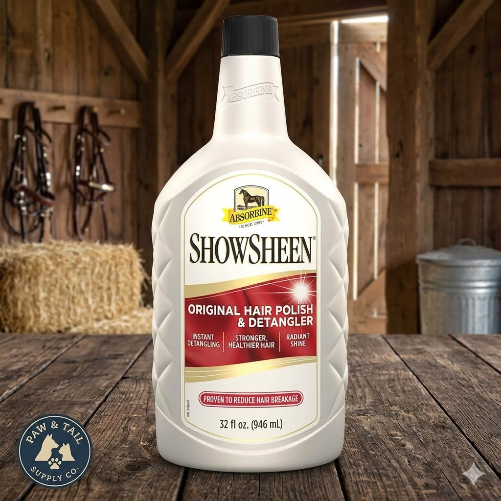 Absorbine Horse ShowSheen Hair Polish & Detangler Refill 32 oz.