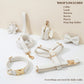 White Wedding Velvet Set