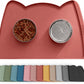 Silicone Pet Feeding Mat – Waterproof Non-Slip Bowl Mat, 36 Options