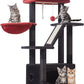 38-Inch Cat Tree for Indoor Cats | Kitten Tower with Condo, Hammock & Perch