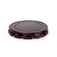 Retro Chinese Style 10-16cm Diameter Real Solid Wood Carving Imitation Old Round Base for Vase Teapot Statue Flowerpot