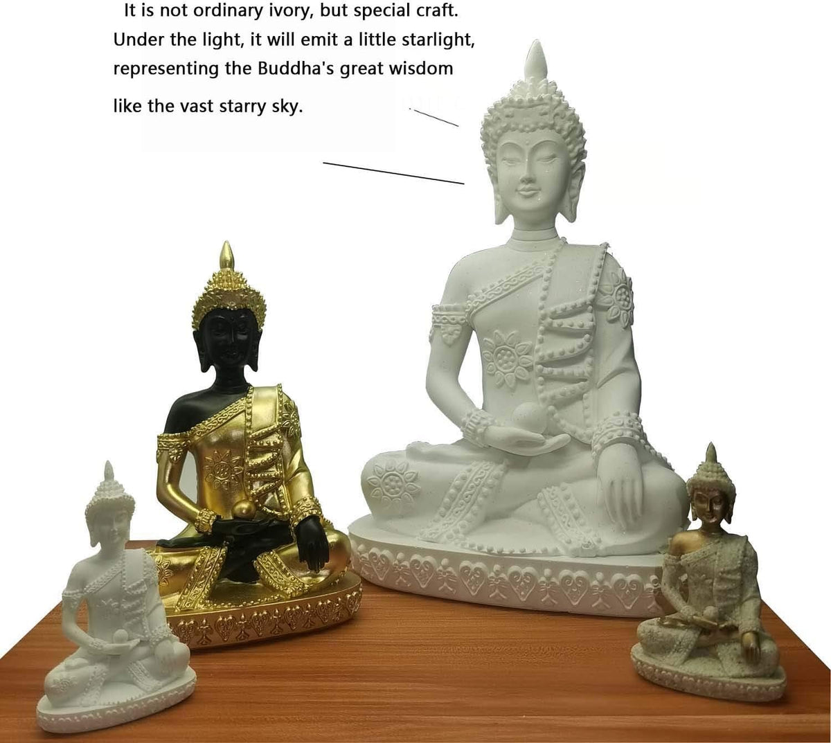 Decoración de Buda para pecera