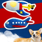 Dog Knot Plush Toy Cartoon Cotton Rope Pet Interactive Toy Cleaning Teeth Chew Toy Durable Braided Bite Resistant Pet Supplies