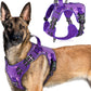 No Pull Tactical Dog Harness Molle Vest Adjustable Medium Large Dogs