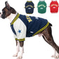Warm Dog Varsity Jacket Heavyweight Fleece Pet Coat Small-4XL
