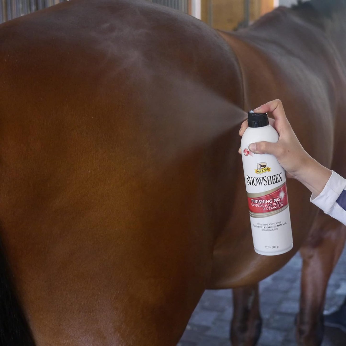 Absorbine ShowSheen Finishing Mist Horse Grooming Shine 15 oz.