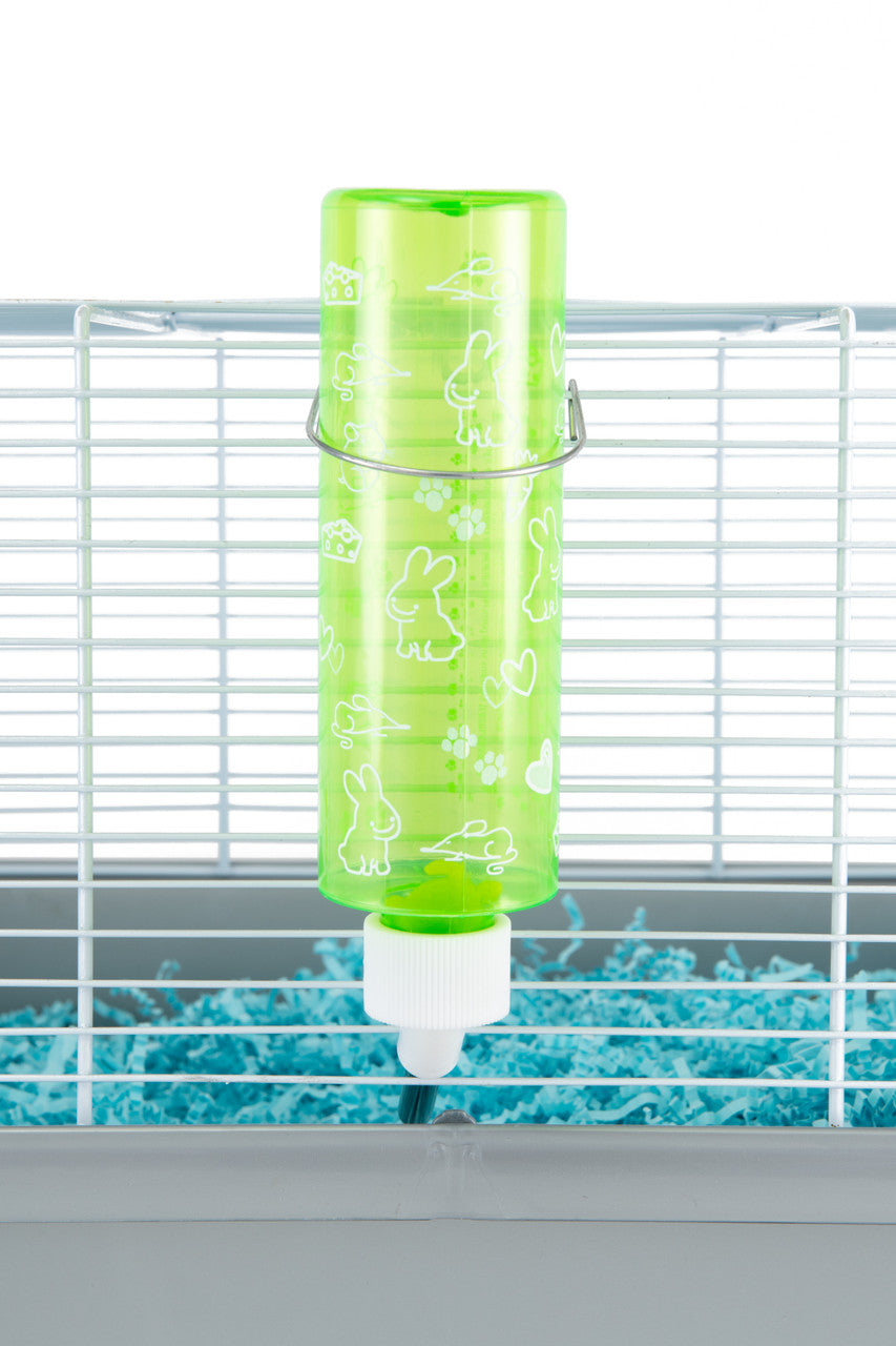 Lixit Critter Brites Water Bottle 8 oz Small Animal No-Leak Cage Bottle USA