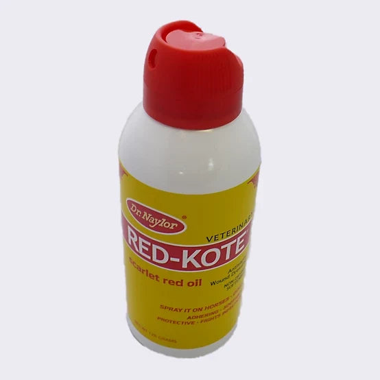 Dr. Naylor Red-Kote Veterinary Antiseptic Aerosol for Horses Livestock 5 oz.