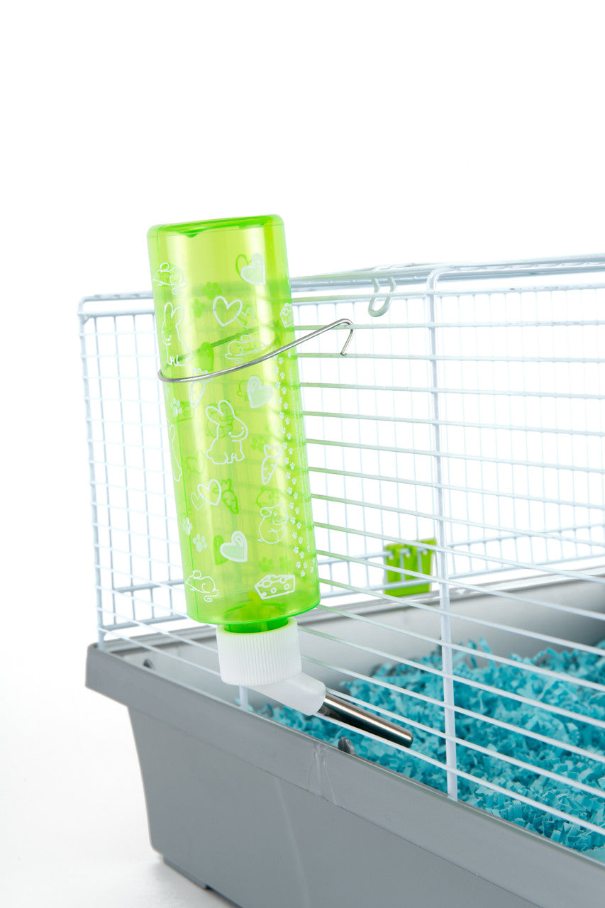 Lixit Critter Brites Water Bottle 8 oz Small Animal No-Leak Cage Bottle USA
