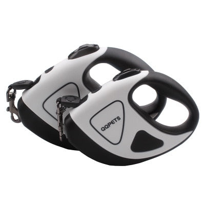 Correa automática retráctil para perro con luz LED de seguridad nocturna