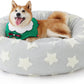 LE SURE Donut Dog Bed – 7 Sizes, 5 Patterns