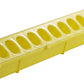 Little Giant 20" Flip-Top Chick & Poultry Feeder Yellow Snap-Lock Spill Yellow 2PCK